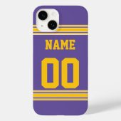 Fußball Jersey mit Fläche zum Anpassen Case-Mate iPhone Hülle (Rückseite)