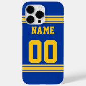 Fußball Jersey mit Fläche zum Anpassen Case-Mate iPhone Hülle (Rückseite)