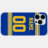 Fußball Jersey mit Fläche zum Anpassen Case-Mate iPhone Hülle (Rückseite (Horizontal))