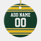 Fußball Jersey mit Individuelle Name Nummer Keramikornament (Vorne)