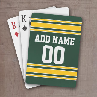 Fußball Jersey mit Individuelle Name Nummer Spielkarten