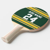 Fußball Jersey mit Individuelle Name Nummer Tischtennis Schläger (Vorderseite)