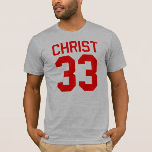 Fußball-Jersey-T - Shirt Christus #33