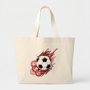 Fußball Jumbo Stoffbeutel