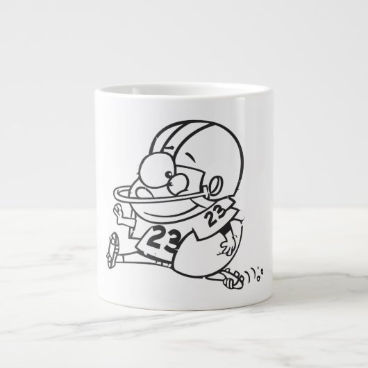 Fußball - Jumbo-Tasse (Vorderseite)