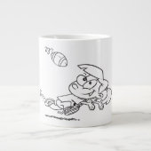 Fußball - Jumbo-Tasse (Vorderseite)