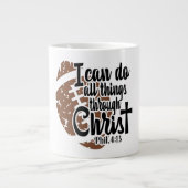 Fußball - Jumbo-Tasse (Vorderseite)