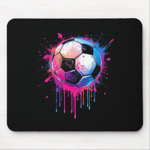 Fußball Jungen Mädchen Awesome Farbige Fußball Dri Mousepad