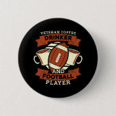 Fußball-Kaffee Button (Vorderseite)