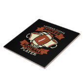Fußball-Kaffee Fliese (Seite)