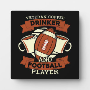 Fußball Kaffee Fotoplatte