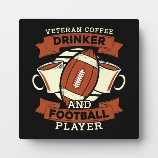 Fußball-Kaffee Fotoplatte (Vorderseite)
