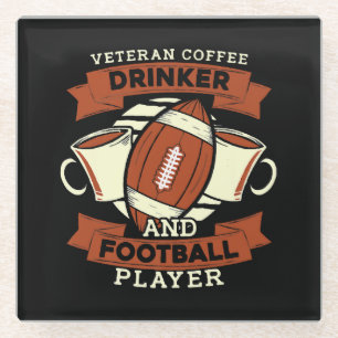 Fußball Kaffee Glasuntersetzer