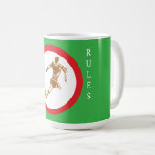 FUSSBALL KAFFEETASSE (VorderseiteRechts)