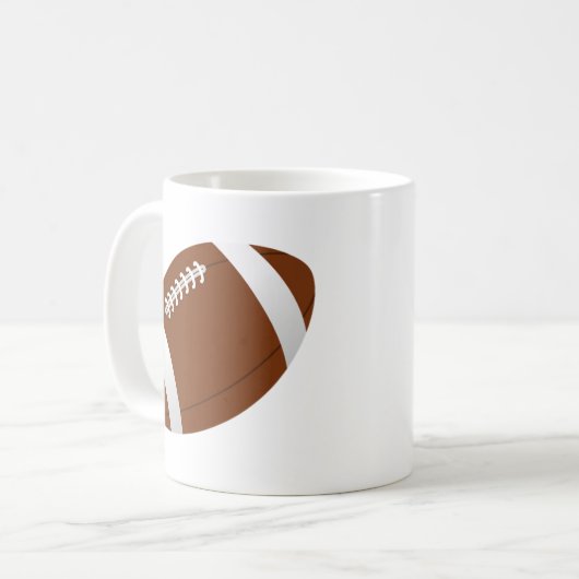 Fußball Kaffeetasse (Vorderseite Links)