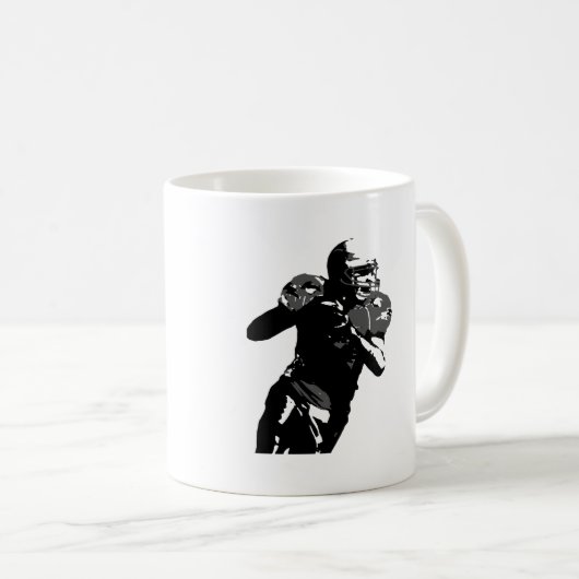 Fußball Kaffeetasse (VorderseiteRechts)