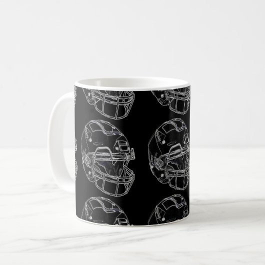 Fußball Kaffeetasse (Vorderseite Links)
