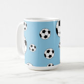 Fußball Kaffeetasse (Vorderseite Links)