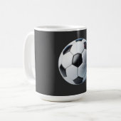 Fußball Kaffeetasse (Vorderseite Links)