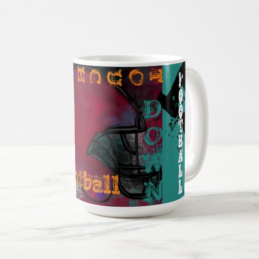 FUSSBALL KAFFEETASSE (VorderseiteRechts)