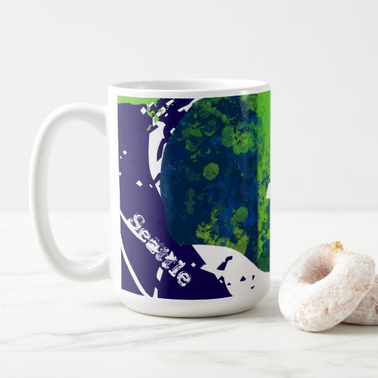 FUSSBALL KAFFEETASSE (Mit Donut)