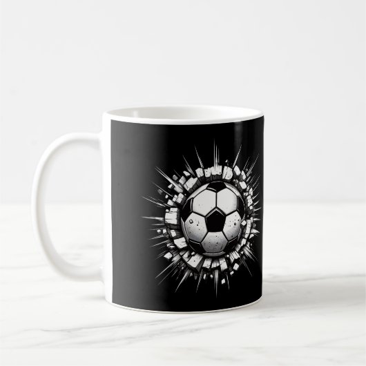 Fußball Kaffeetasse (Links)