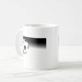 Fußball Kaffeetasse (Vorderseite Links)