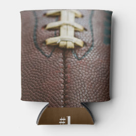 Fußball kann sich mit anpassbarem Text abkühlen Dosenkühler