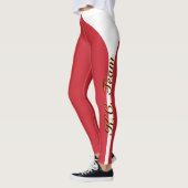 Fußball - Kansas City - fertigen Sie ihn - Yoga Leggings (Links)