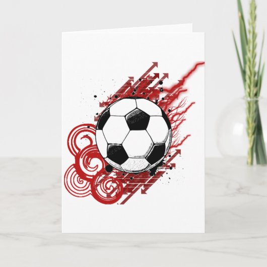 Fußball Karte (Vorderseite)