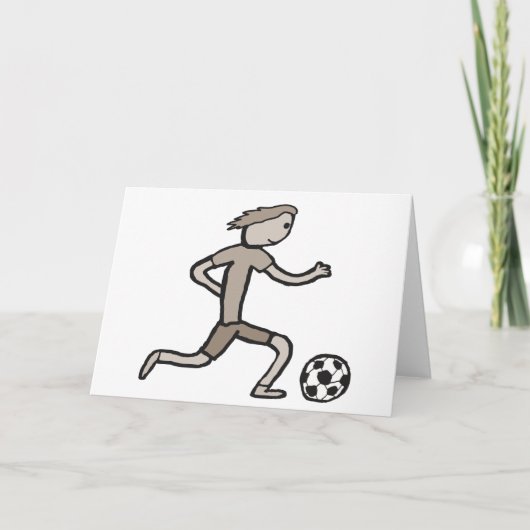 Fußball Karte (Vorderseite)