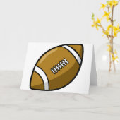 Fußball Karte (Gelbe Blume)