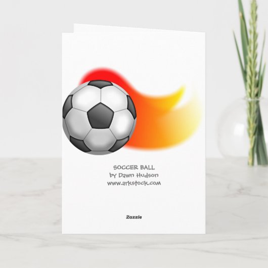 Fußball Karte (Rückseite)