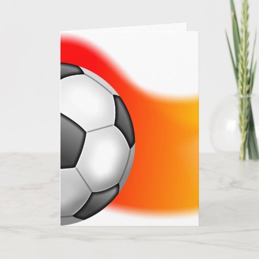 Fußball Karte (Vorderseite)