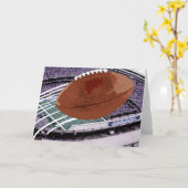 Fußball Karte (Gelbe Blume)