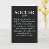 Fußball-Karten für Kinder Mädchen Ihr Spielerteam  Karte (Gelbe Blume)