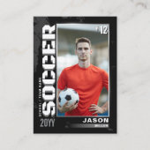 Fußball-Kartenhandelskarte Fußball-Spielerkarte Sc Telefonnummerkarte (Vorderseite)