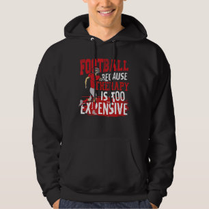Fußball keine Therapie Sonntagsfamilie Hoodie