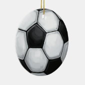 Fußball Keramik Ornament (Rechts)
