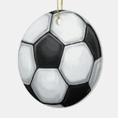 Fußball Keramik Ornament (Links)