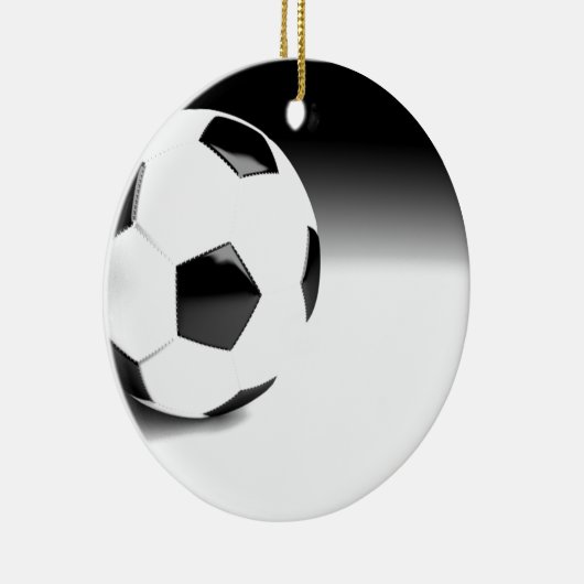 Fußball Keramik Ornament (Rechts)