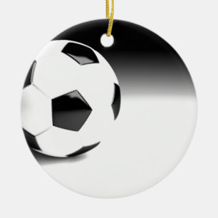 Fußball Keramik Ornament