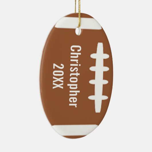 Fußball Keramik Ornament (Rechts)