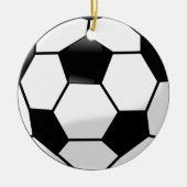 Fußball Keramik Ornament (Vorne)