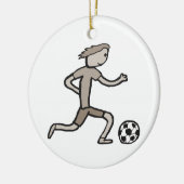 Fußball Keramik Ornament (Links)