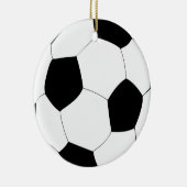 Fußball Keramik Ornament (Rechts)