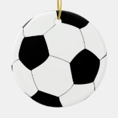 Fußball Keramik Ornament (Vorne)
