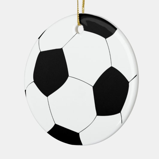 Fußball Keramik Ornament (Links)