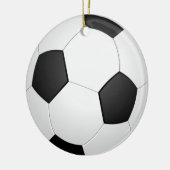 Fußball Keramik Ornament (Links)