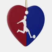 Fußball Keramik Ornament (Rechts)